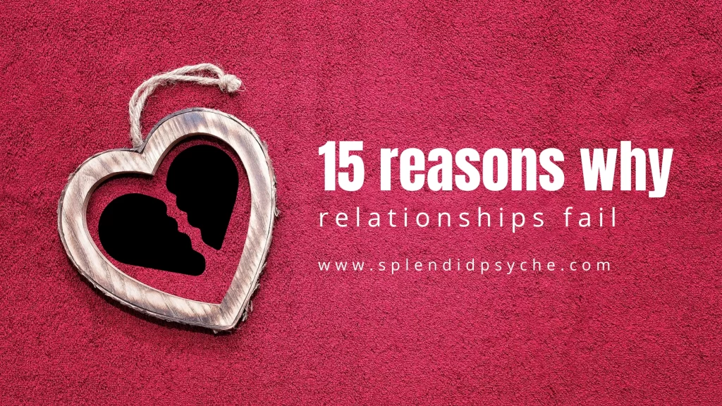 reasons relationships fail